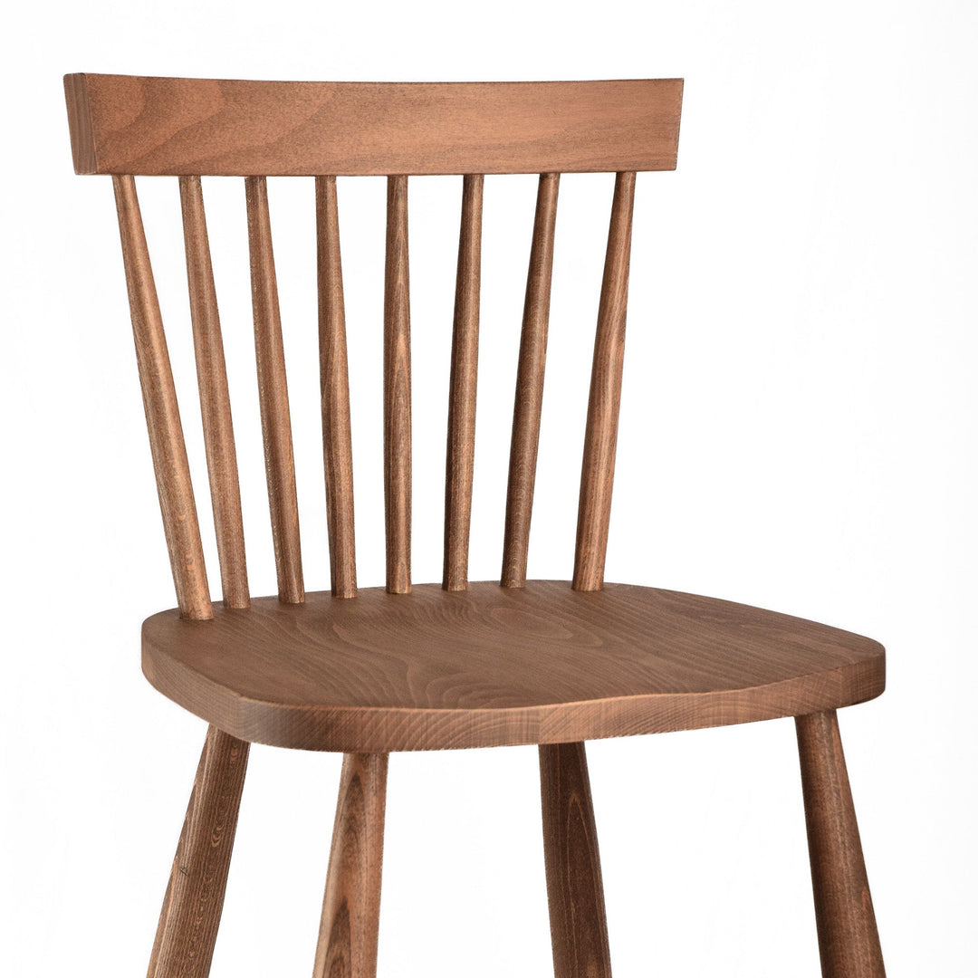 Scandinavian Mandal Bar Stool, Beech