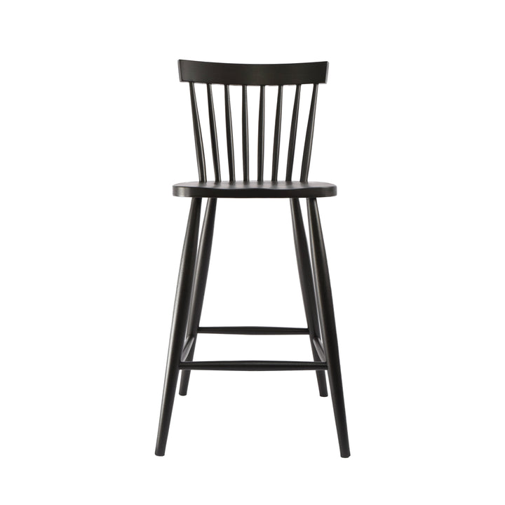 Scandinavian Mandal Bar Stool, Painted