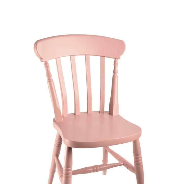 Farmhouse Slatback Chair, Painted