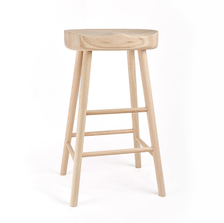 Shaker Bar Stool, Oak