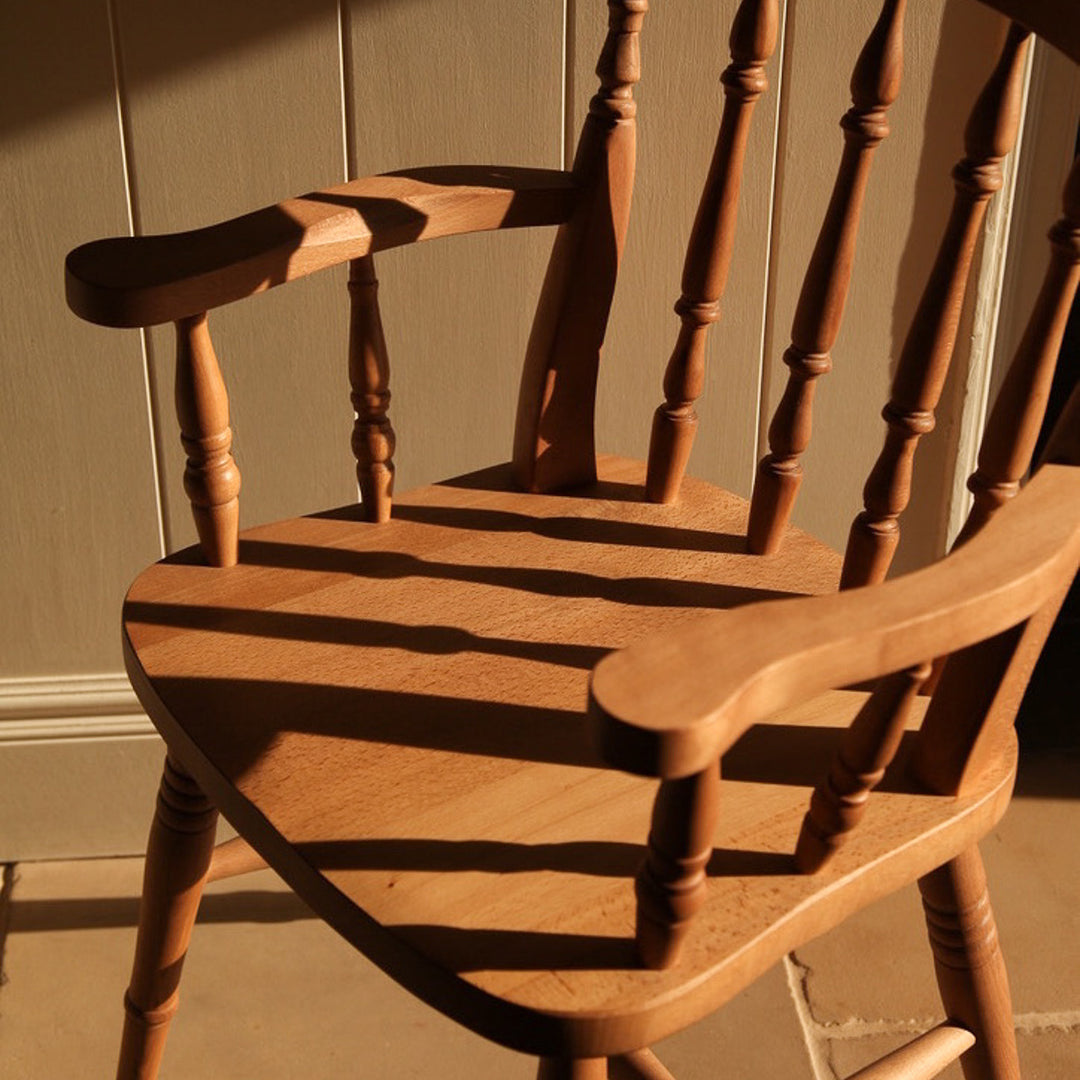 Farmhouse Spindle Back Carver Armchair