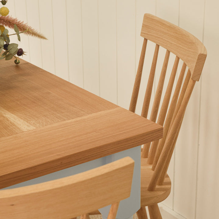 Traditional Oak Dining Set with Chairs