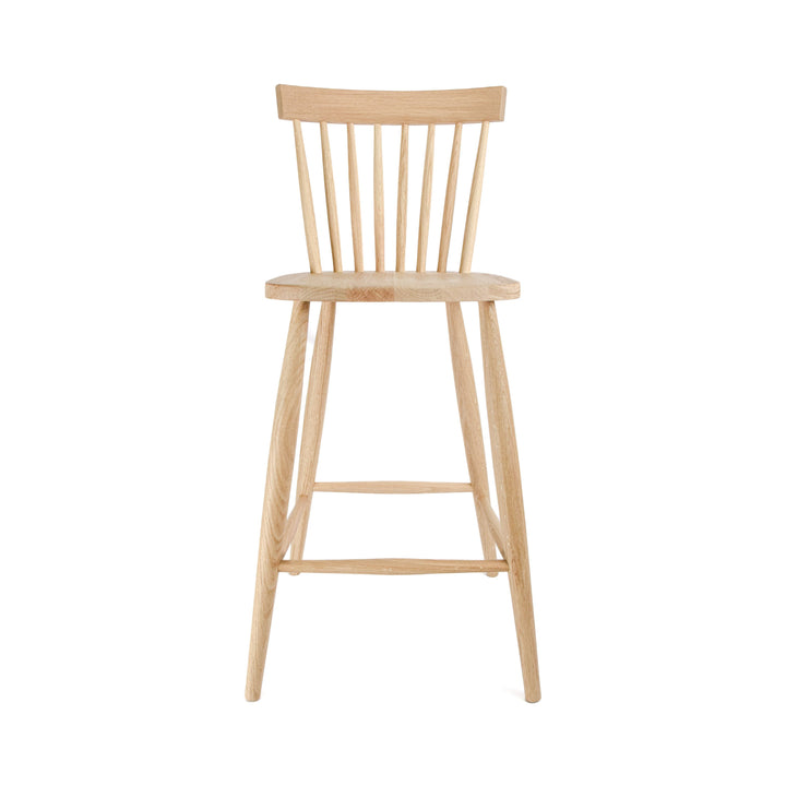 Scandinavian Mandal Bar Stool, Oak